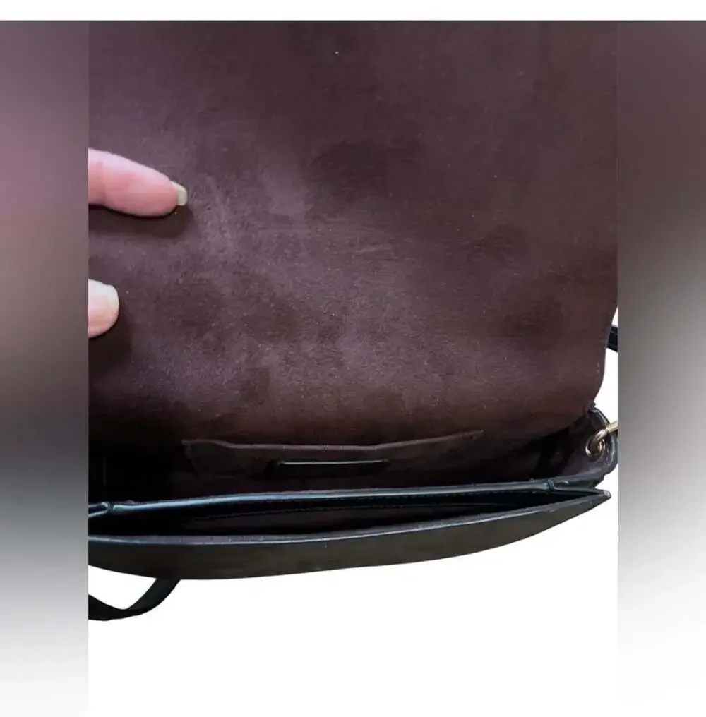 Coach Ellen Crossbody In Signature Canvas Brown Black C1430
